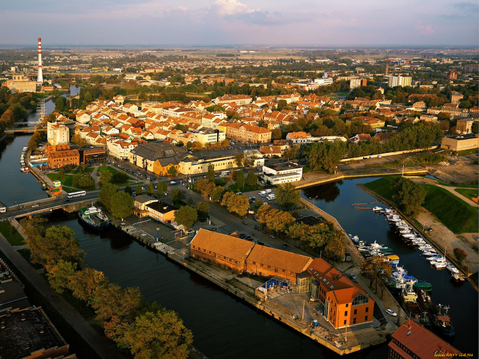 Панорама города Друскининкай Литва